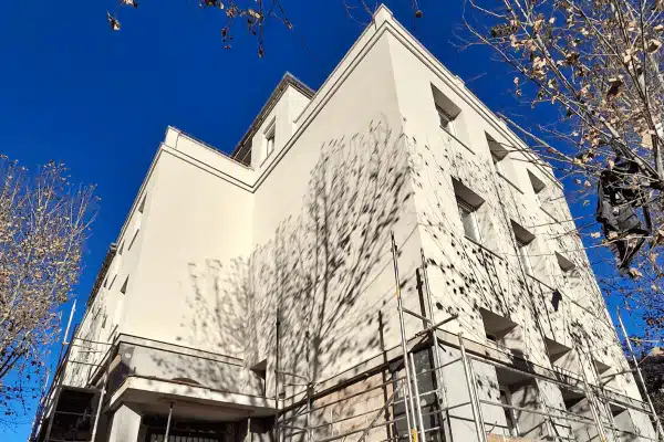 Fachada SATE en Madrid